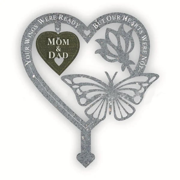 🔥49% OFF🔥 - Memorial Gift Butterfly Ornament Garden Plaque-POIULTD