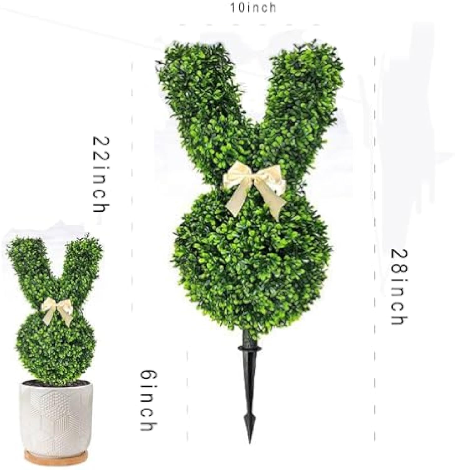 🔥Easter Special Sale🐰Farmhouse bunny decoration for front door