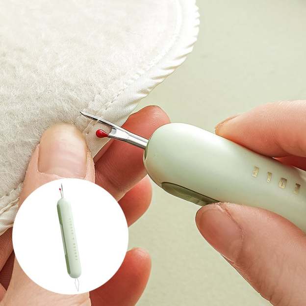 ❤2 In 1 Needle Threader Seam Ripper