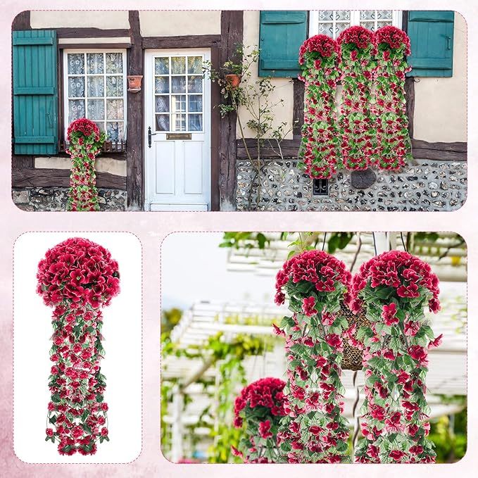 🌷Artificial Hanging Orchid Bouquet