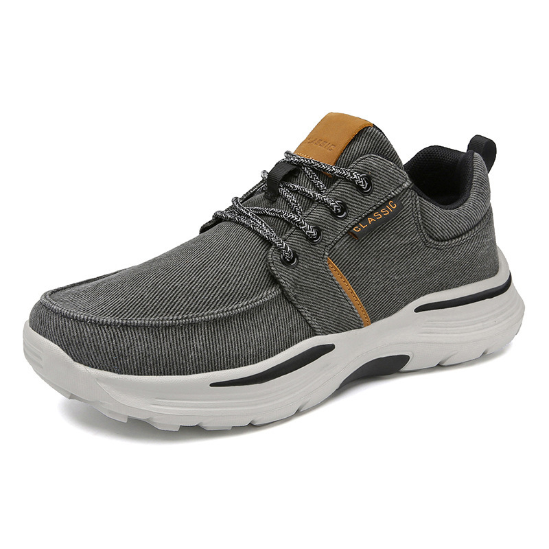 Orthopedic Casual Walking Shoes for Men - Comfortable Breathable with Arch Support, Shock Absorption, and Anti-slip Features-POIULTD