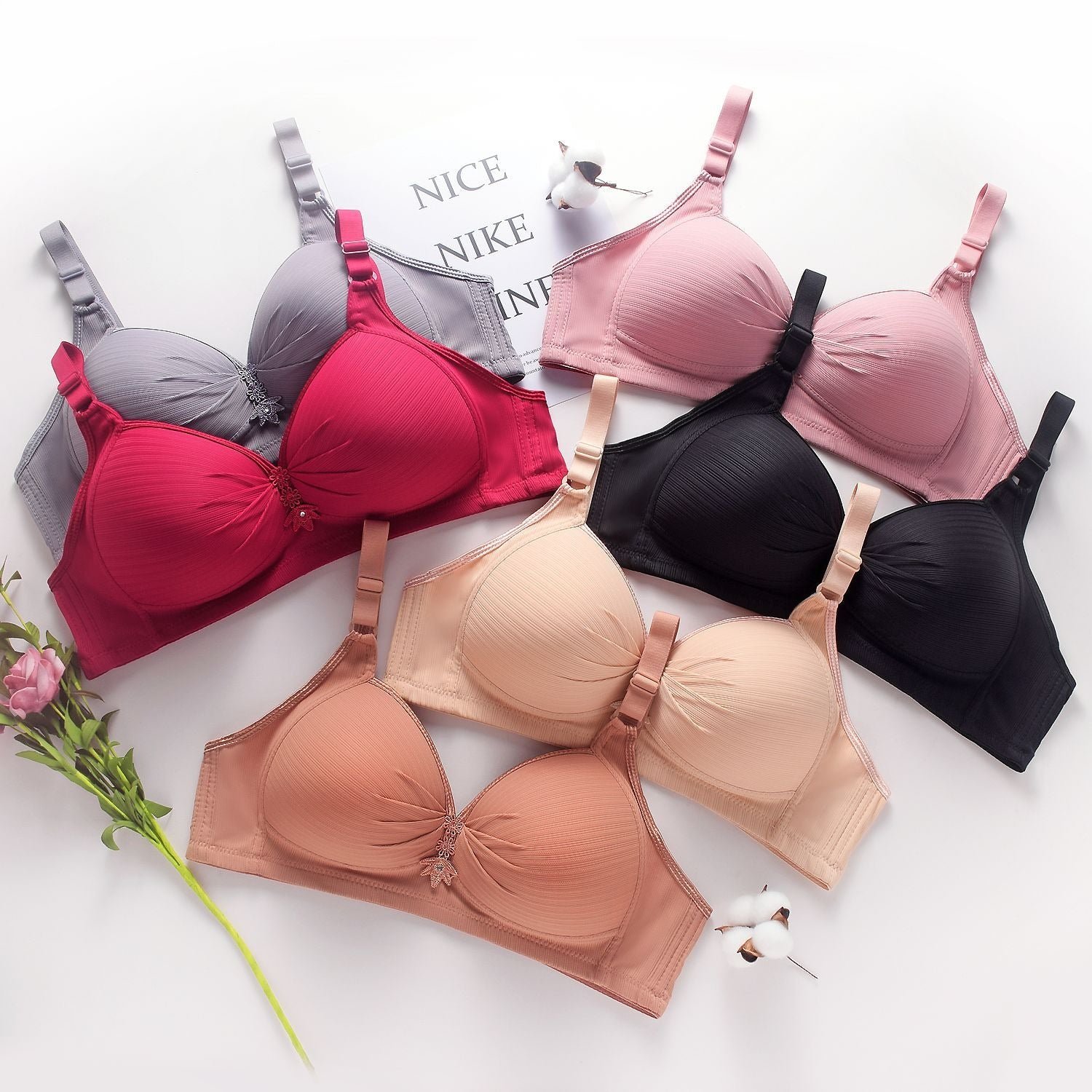 🥰🥰2024 Comfortable Plus Size Underwear Bra