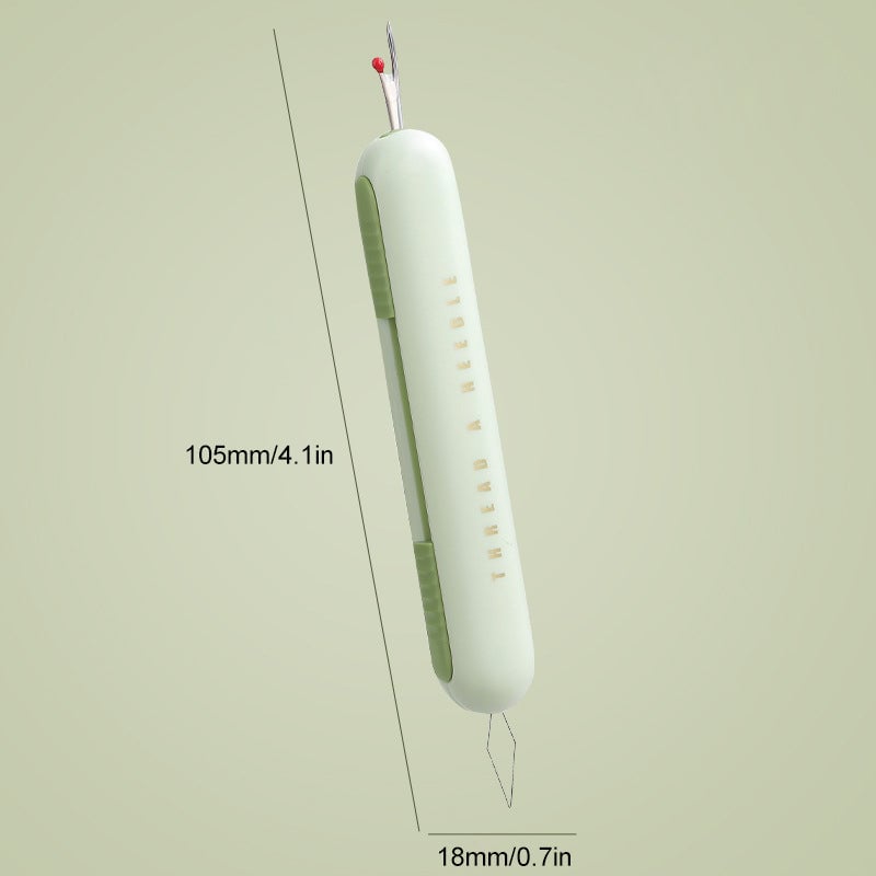 ❤2 In 1 Needle Threader Seam Ripper