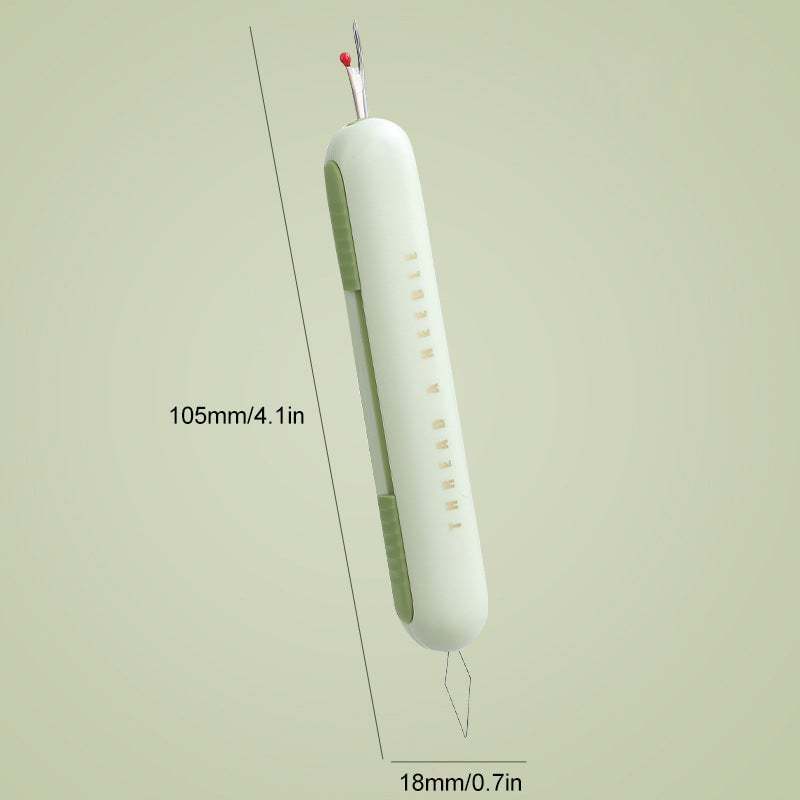 ❤2 In 1 Needle Threader Seam Ripper