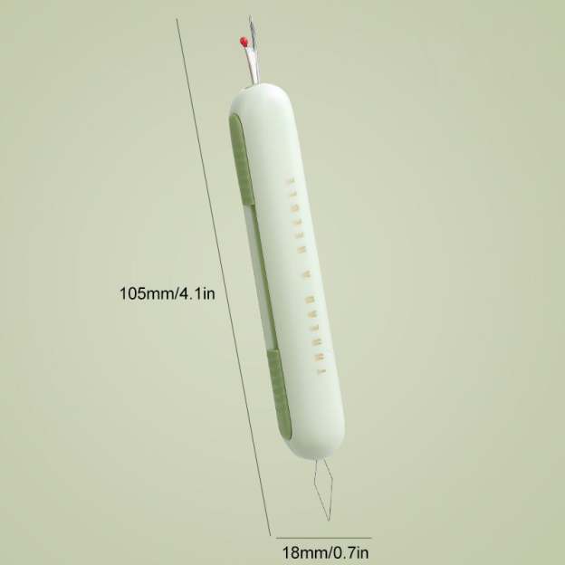 ❤2 In 1 Needle Threader Seam Ripper