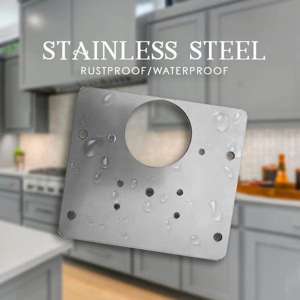 🔥Hot Products🔥 Stainless steel hinge fixing plate repair piece-POIULTD