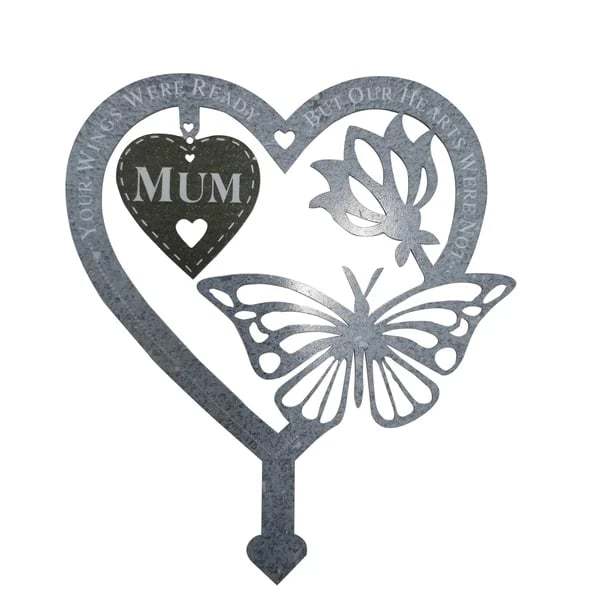 🔥49% OFF🔥 - Memorial Gift Butterfly Ornament Garden Plaque-POIULTD