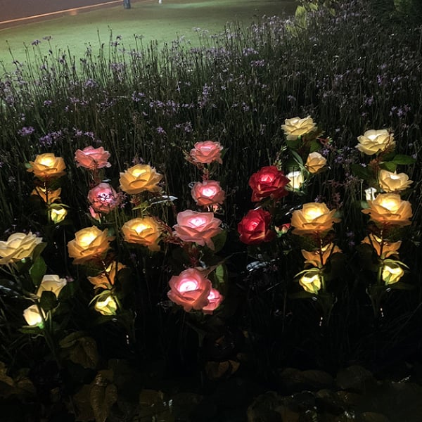 Waterproof LED Roses Flowers Lights