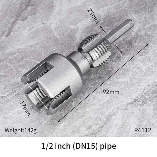 Integrated Internal & External Pipe Threading Tool