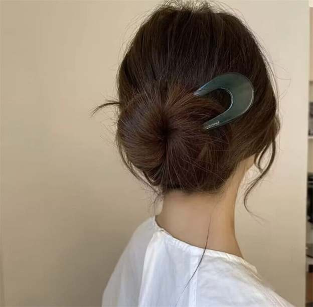 U Shape Women Hairpins Hair Clips-POIULTD