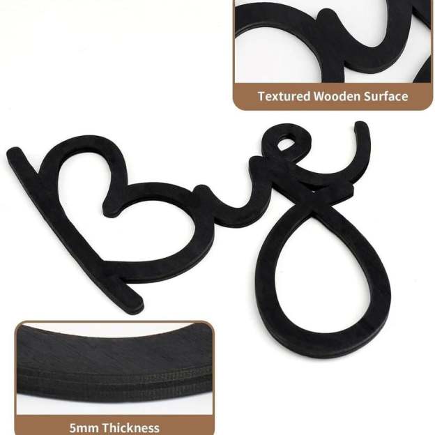 🔥Last Day Promotion - 49% OFF🎁Wooden Wall Hanging Sign Decoration - No Wall Damage