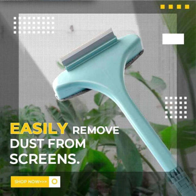 2-in-1 Window & Screen Cleaning Brush