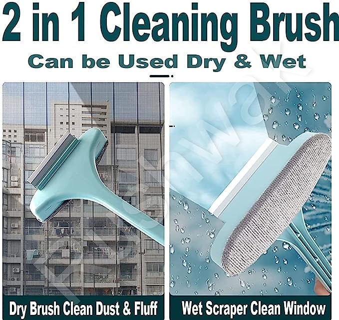2-in-1 Window & Screen Cleaning Brush