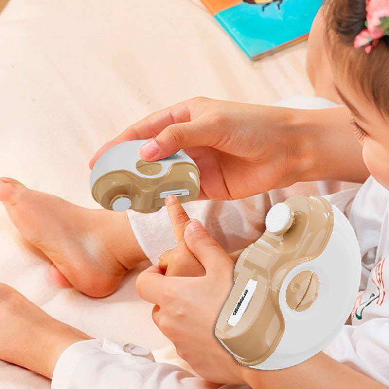 ⏰Last Day 49% Promotion🔥2 in 1 Electric Polishing Automatic Nail Clippers-POIULTD