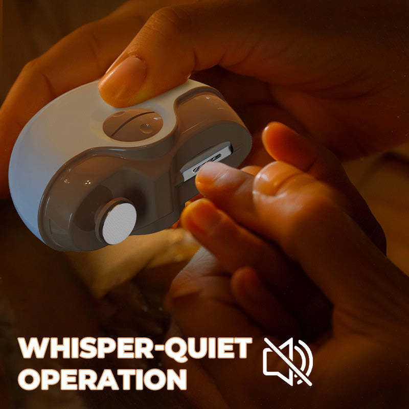 ⏰Last Day 49% Promotion🔥2 in 1 Electric Polishing Automatic Nail Clippers-POIULTD