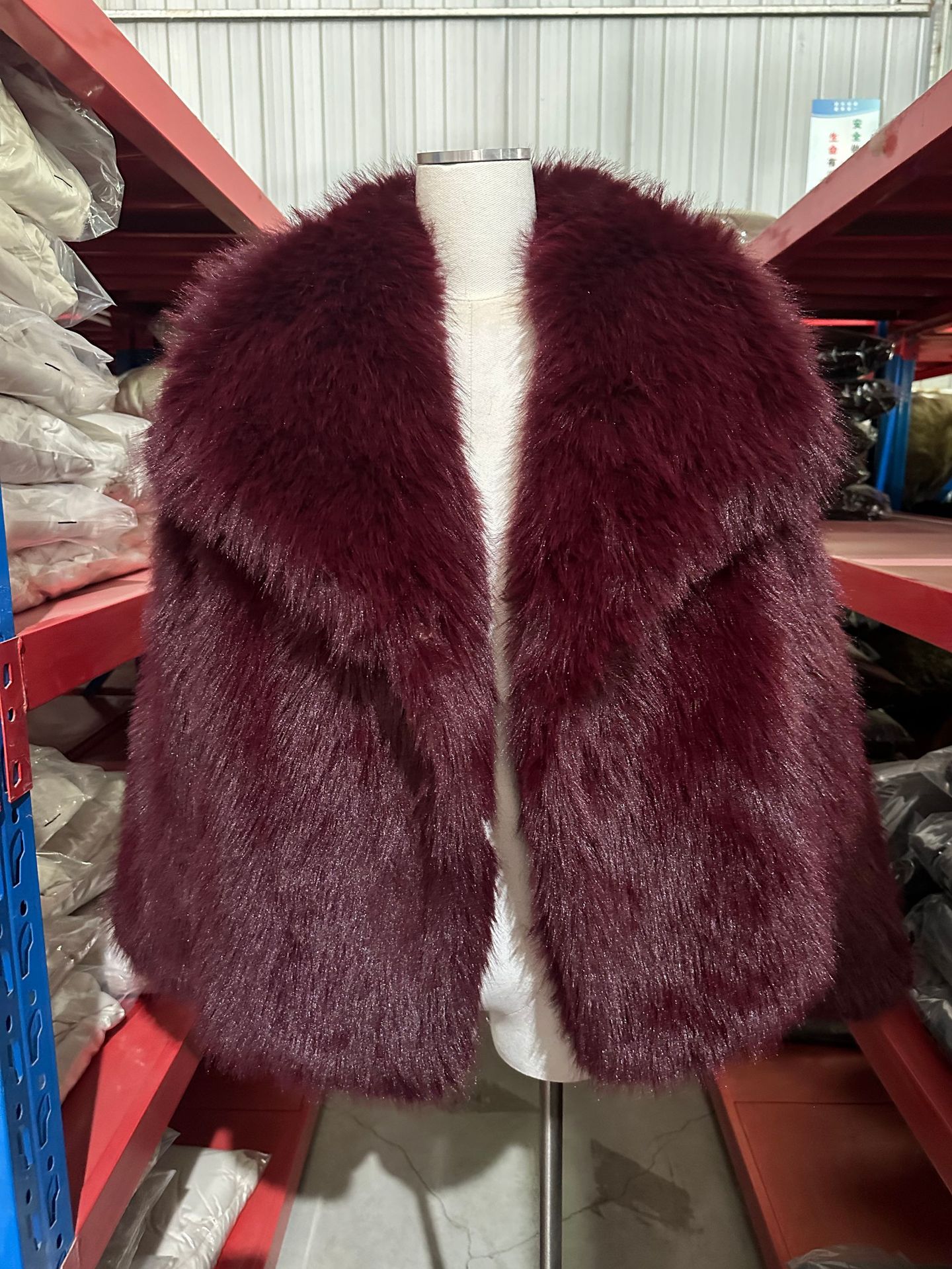 AliExpress cross-border 2025 autumn and winter new imitation fur jacket ladies loose long sleeve coat toka fox fur