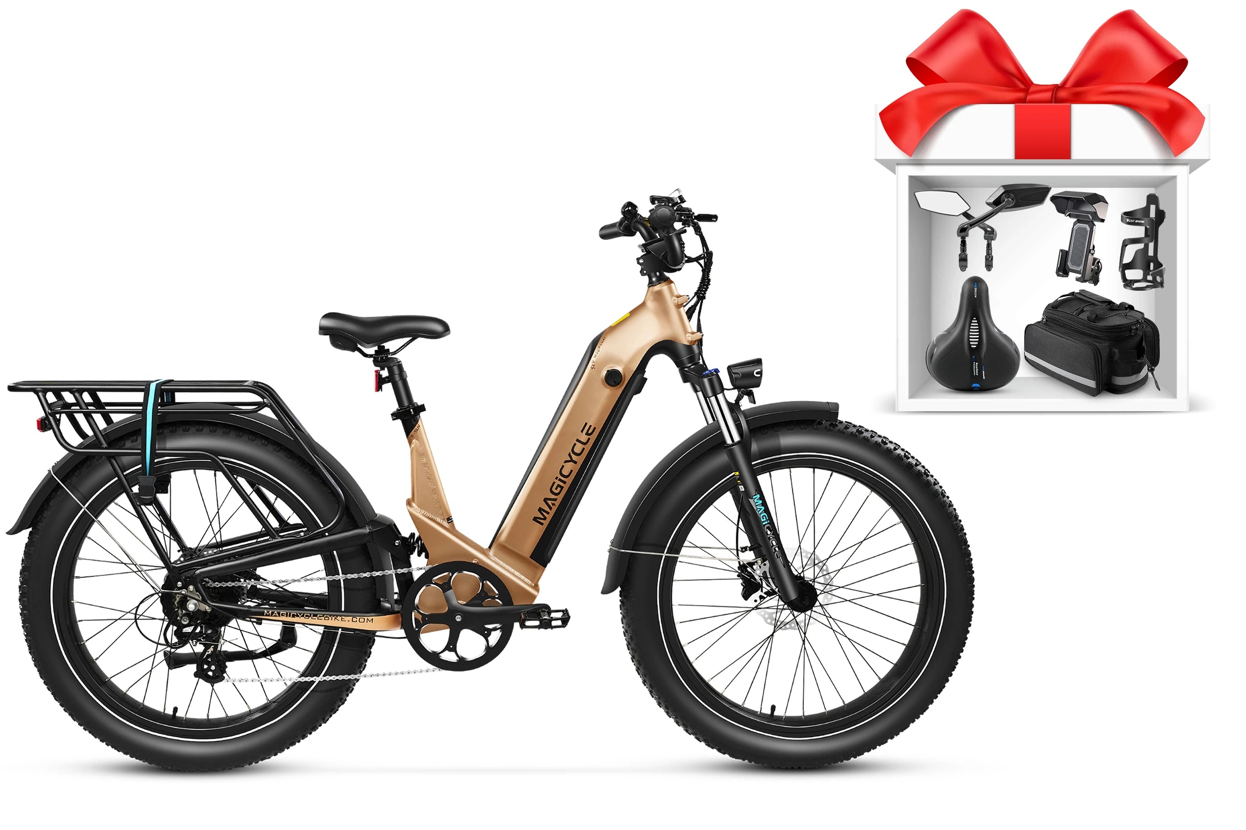Magicycle Deer Step-Thru Full Suspension Ebike SUV