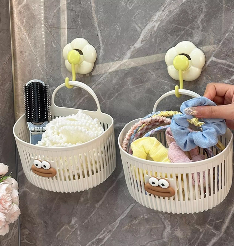 Cute Wall-Mounted Storage Basket