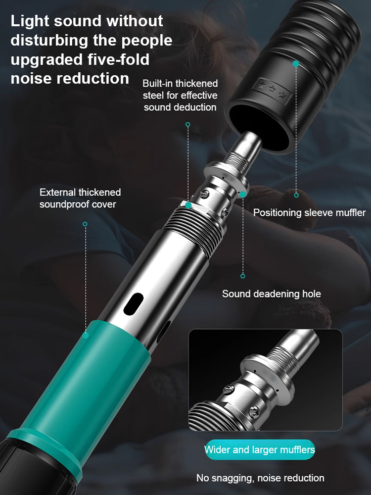 5th Generation Silent Nailer – Quiet Operation with Strong Penetration Power