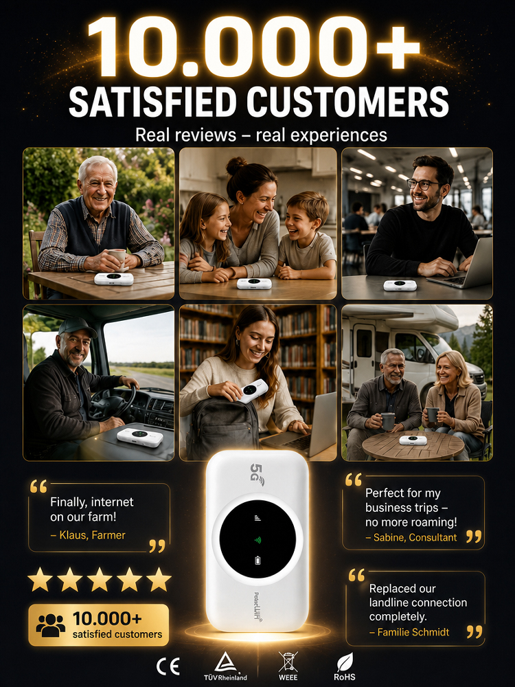 【BT Group】【Global Connection, Lifetime Free】AI Portable WiFi