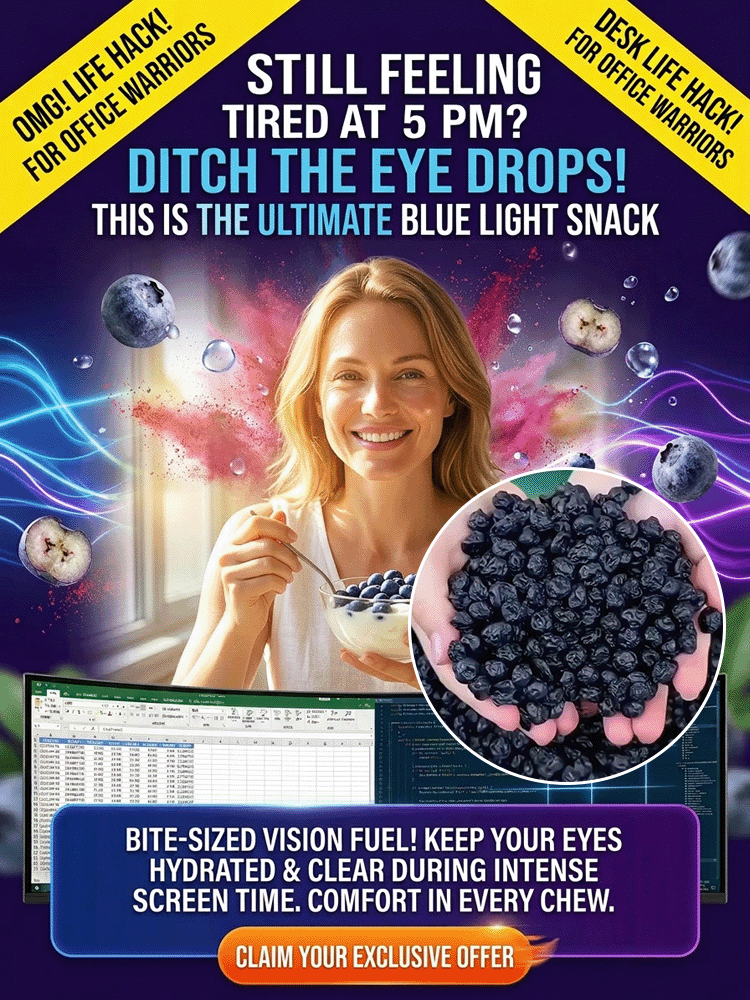 Protect vision & fight aging – Premium natural dried blueberries, Buy 1 Get 1 FREE today!