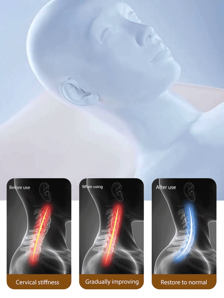 Orthopedic doctor-recommended neck pillow—sleep in 5 seconds, comfortably and snore-free