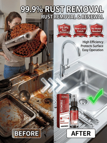 Premium German Auto Show Rust Remover: 3-in-1 Rust Removal, Renewal & Protection