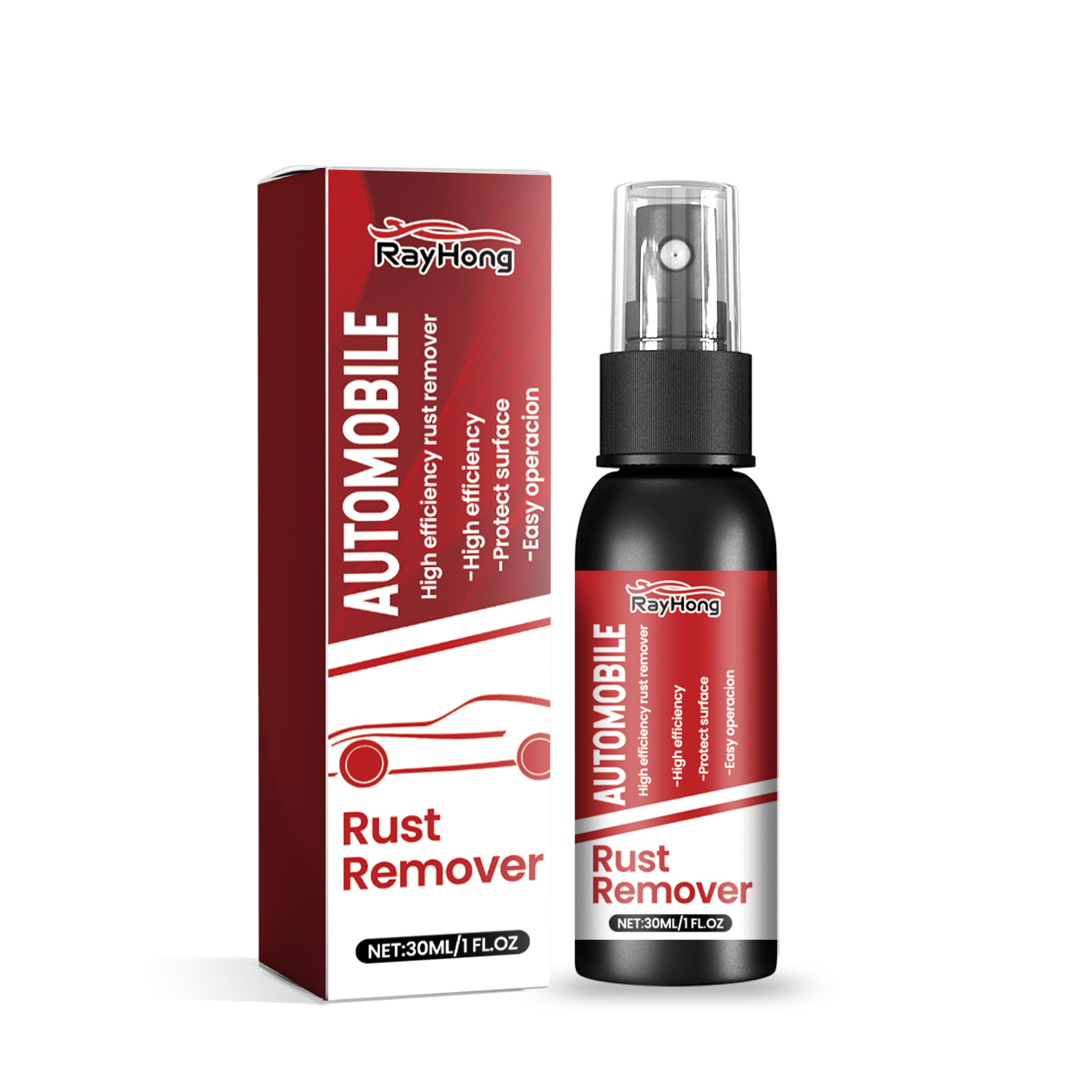 Premium German Auto Show Rust Remover: 3-in-1 Rust Removal, Renewal & Protection