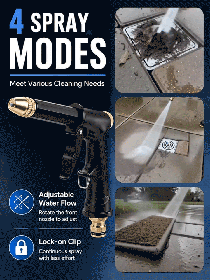 High Pressure Car Wash Water Gun Set-Trusted by 300,000,000 Users Worldwide