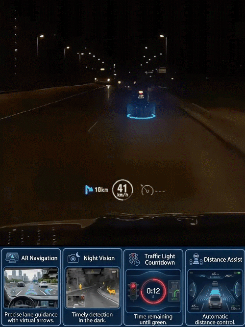 Head-Up Display (HUD) Car GPS Digital Speedometer