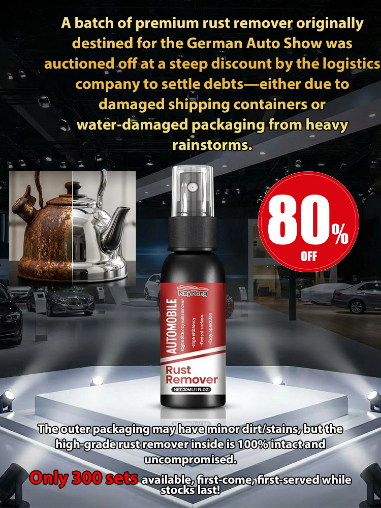 Premium German Auto Show Rust Remover: 3-in-1 Rust Removal, Renewal & Protection