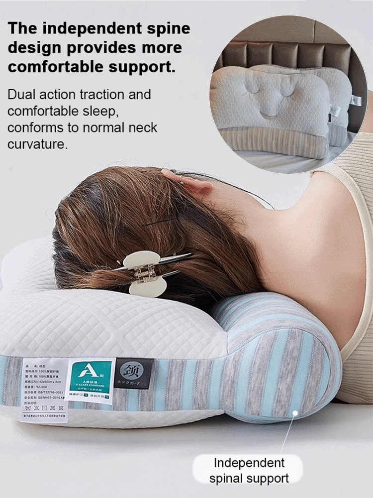 Bear Neck Pillow-Improves sleep and relieves spinal pressure