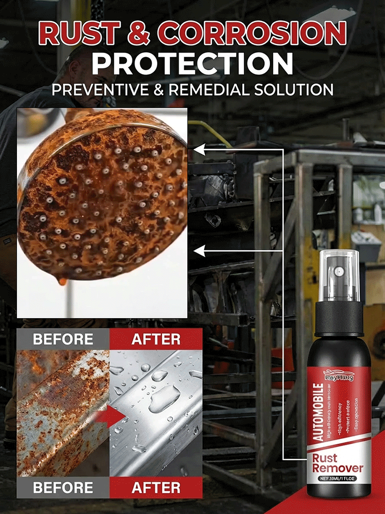 Premium German Auto Show Rust Remover: 3-in-1 Rust Removal, Renewal & Protection