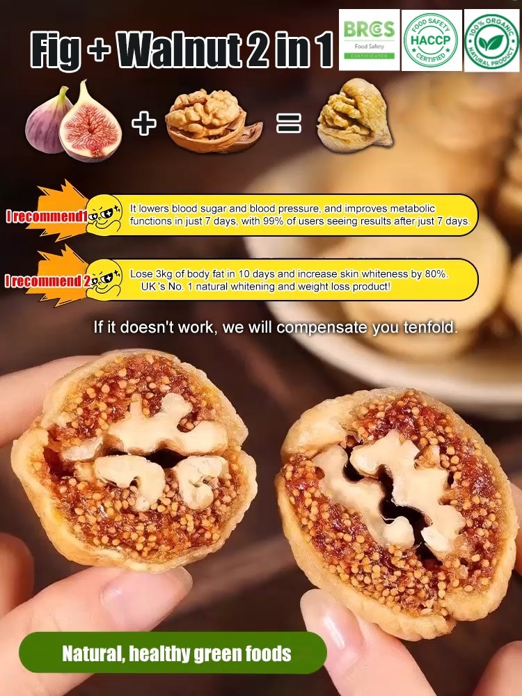 Figs Stuffed with Walnuts – Recommended by Nutritionists