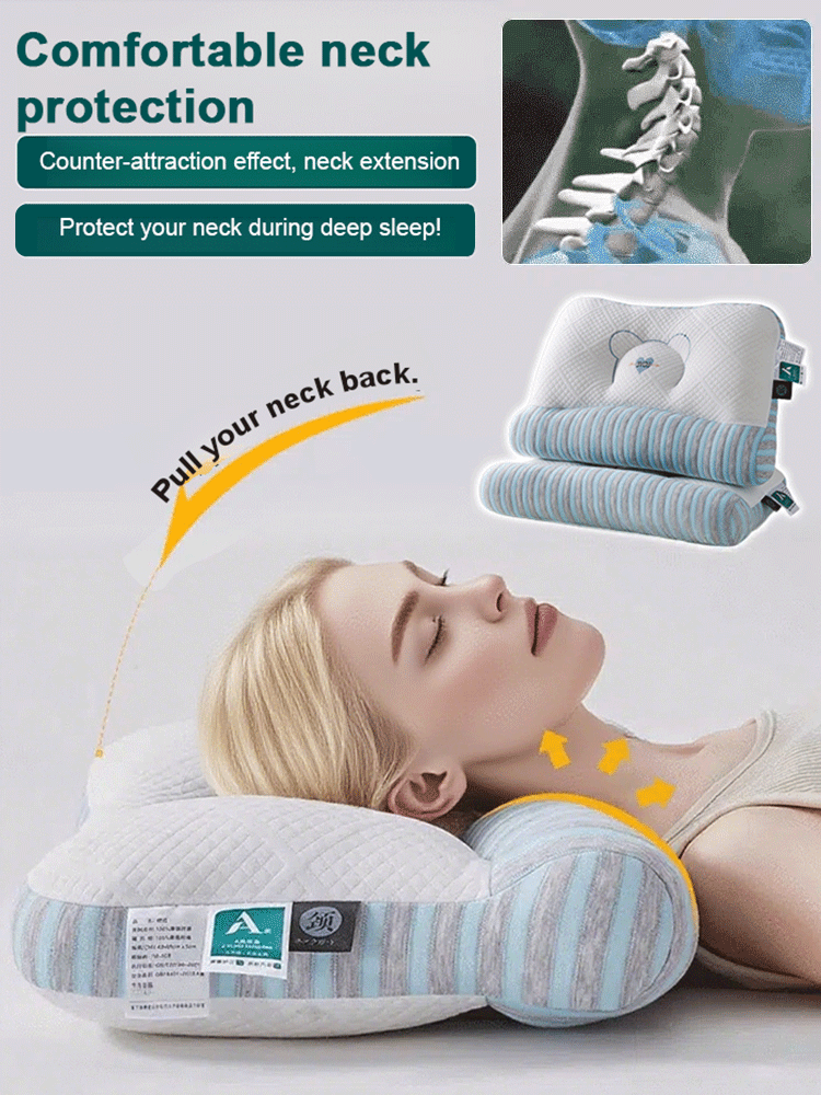 Bear Neck Pillow-Improves sleep and relieves spinal pressure