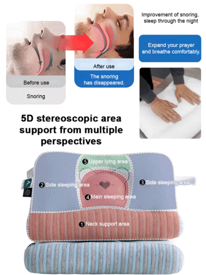 Bear Neck Pillow-Improves sleep and relieves spinal pressure