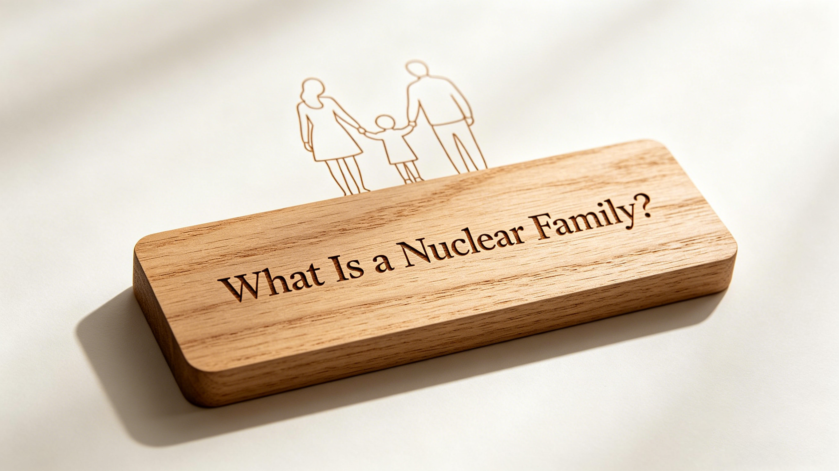 What Is a Nuclear Family? Celebrating Bonds with Custom Wooden Keepsakes-TailorAura