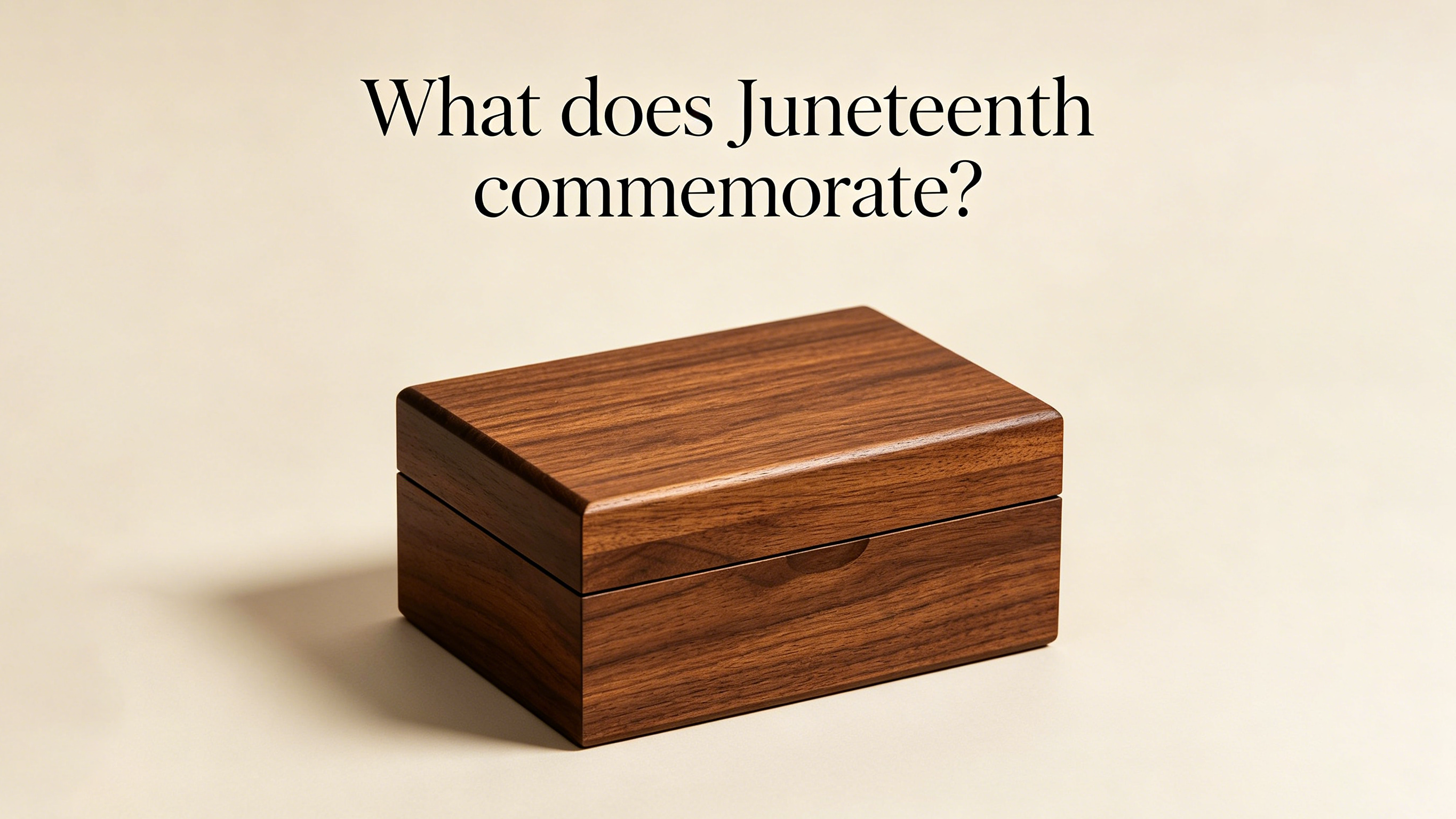 What Does Juneteenth Commemorate? Honor Freedom with Custom Wooden Keepsakes-TailorAura