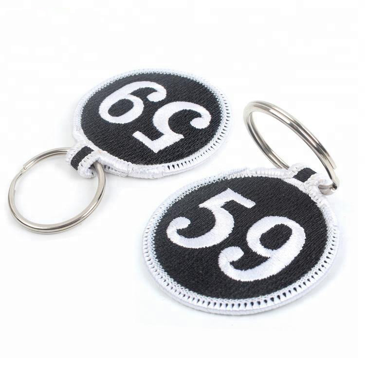 Personalized gifts keychains, customize your own logo embroidery keychain gifts,private delights-Gift For Girlfriend