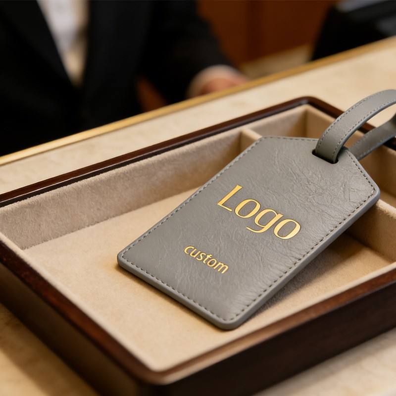 Customized luggage tags,Personalized travel luggage with name card slots, perfect for vacation trips.-Gift For Girlfriend