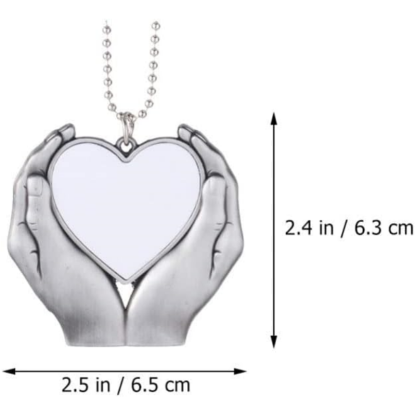 Personalized car pendant decorations, heart-shaped ornaments, wallet keychains, Christmas tree decorations-Gifts for girlfriend