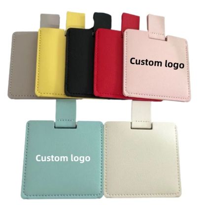 Personalized custom gift travel makeup mirror, unbreakable, custom-made square mini pocket makeup mirror-Gifts for girlfriend
