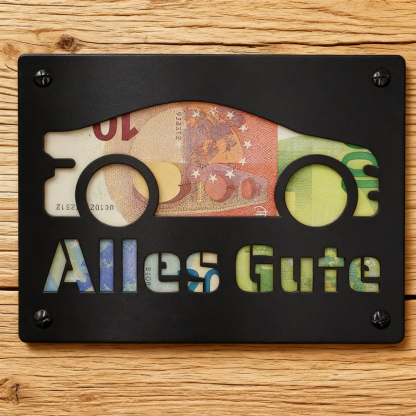 Car-Themed Wooden Decorative Plaque – Family Gift