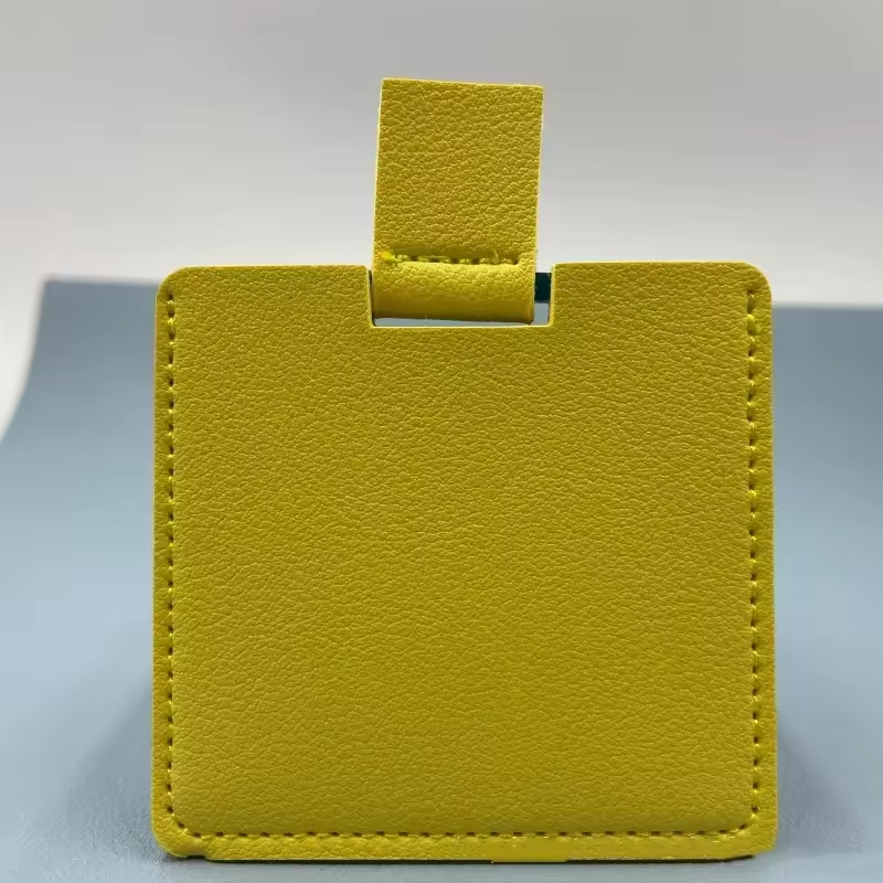 Personalized custom gift travel makeup mirror, unbreakable, custom-made square mini pocket makeup mirror-Gifts for girlfriend