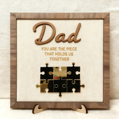 Personalized Puzzle Frame - Father's Day Gift - Gift for Dad