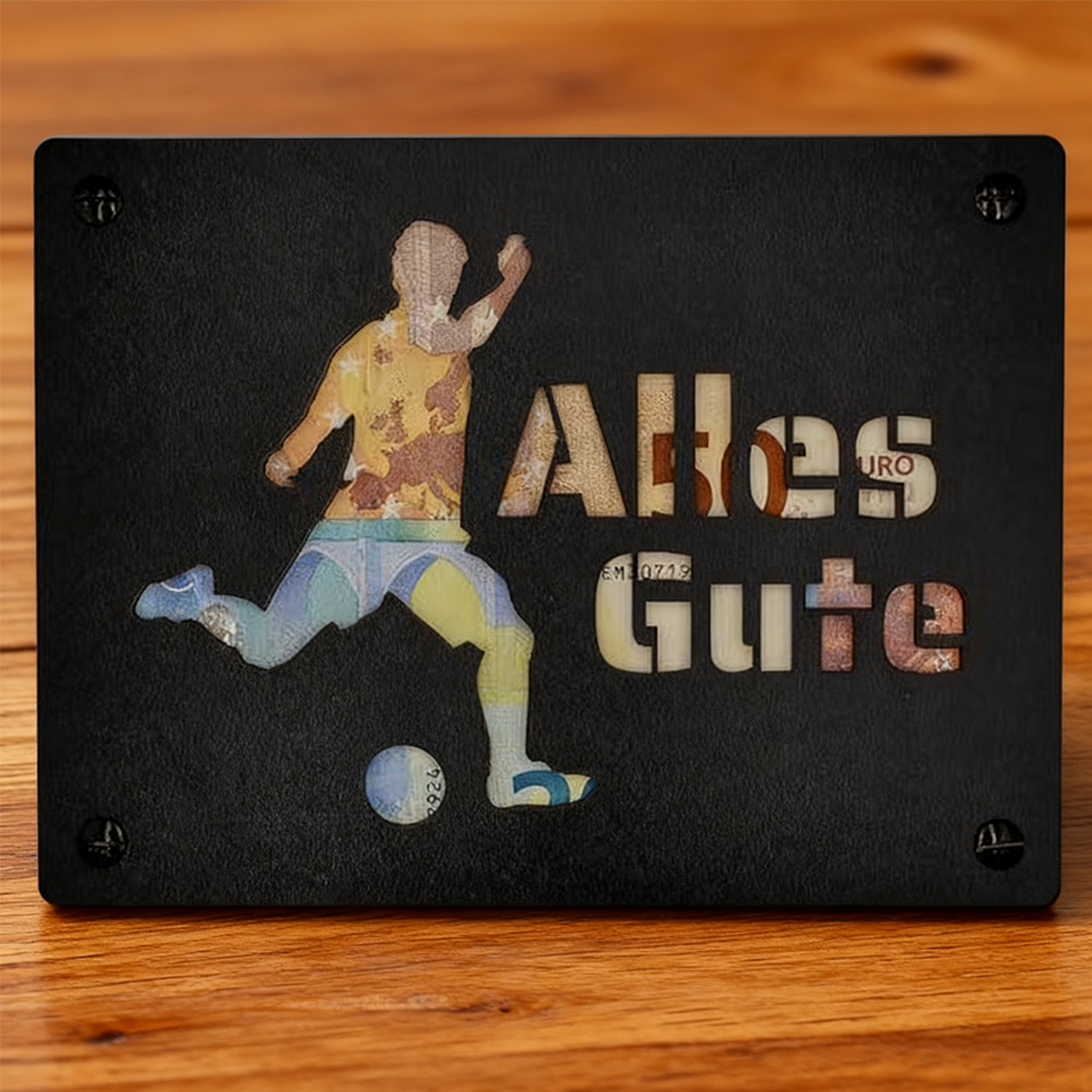 Soccer Theme Wooden Ornament – Perfect Soccer Gift