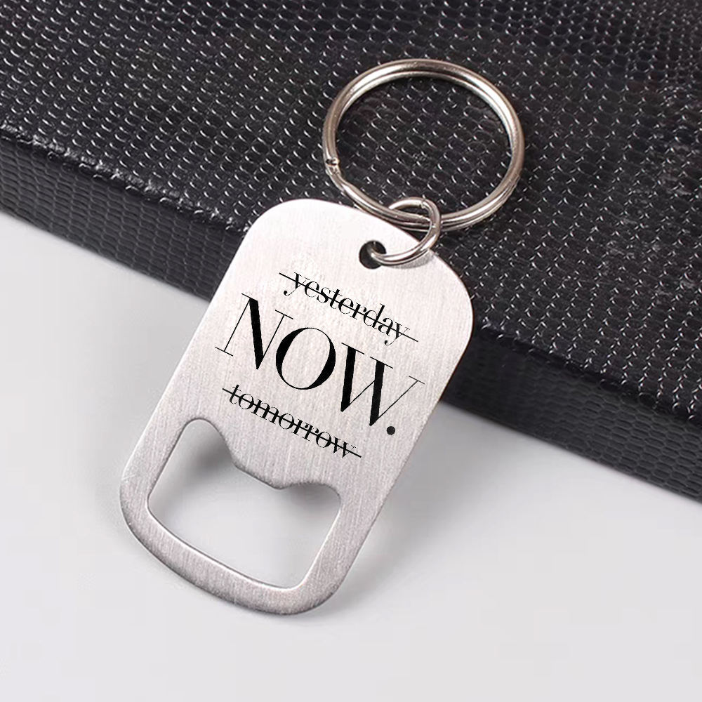 Personalized logo stainless steel keychains are suitable for souvenirs and gifts-Gift for girlfriend