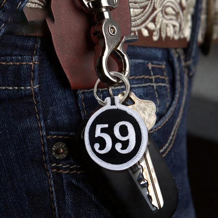 Personalized gifts keychains, customize your own logo embroidery keychain gifts,private delights-Gift For Girlfriend