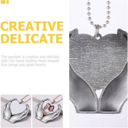 Personalized car pendant decorations, heart-shaped ornaments, wallet keychains, Christmas tree decorations-Gifts for girlfriend