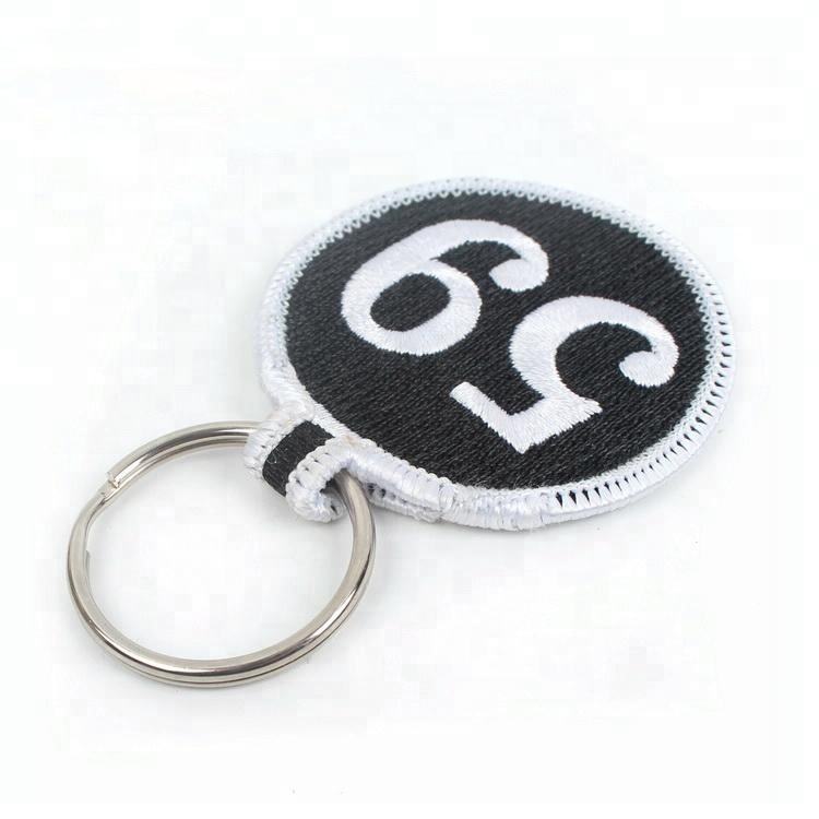 Personalized gifts keychains, customize your own logo embroidery keychain gifts,private delights-Gift For Girlfriend